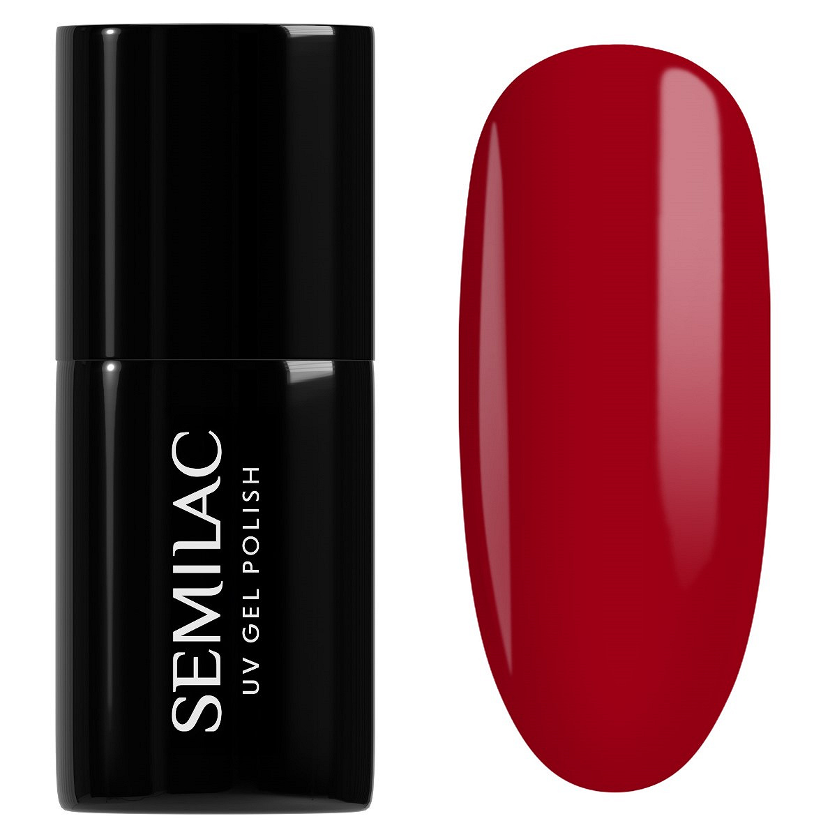 Semilac 027 Lakier hybrydowy Semilac Intense Red
