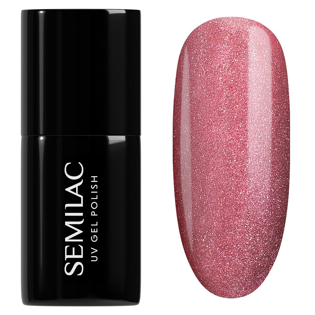 Semilac 662 Semilac Lakier Hybrydowy Rosé Gloss