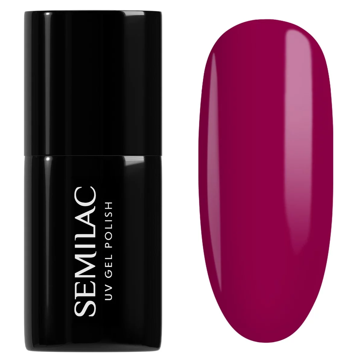 Semilac 436 Semilac Lakier hybrydowy Powerful Burgundy