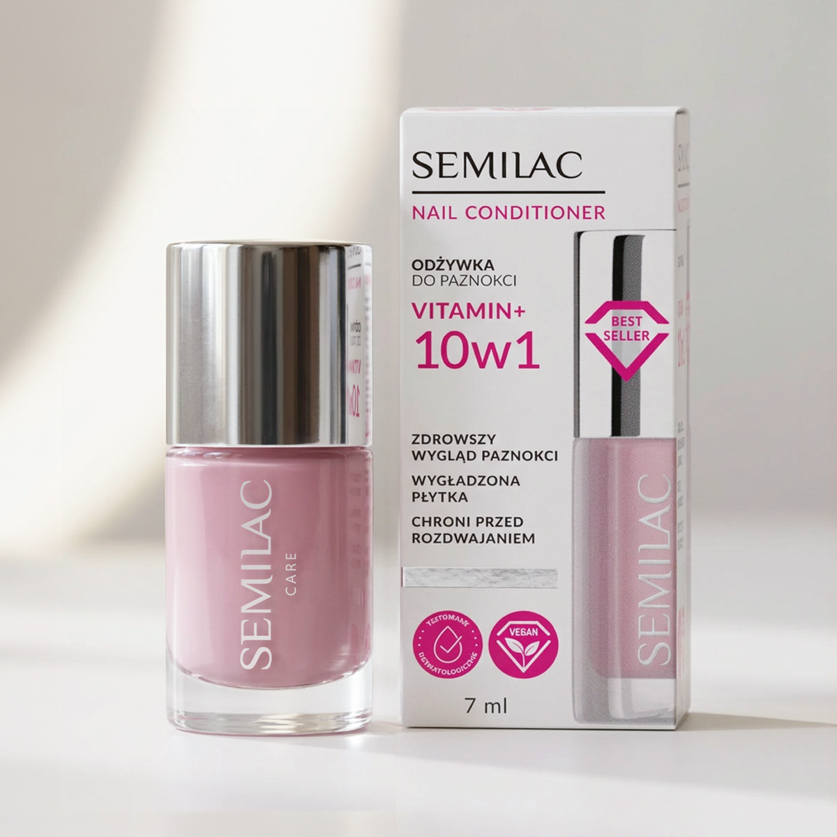 Semilac Odżywka do paznokci Semilac Vitamin+ 10in1