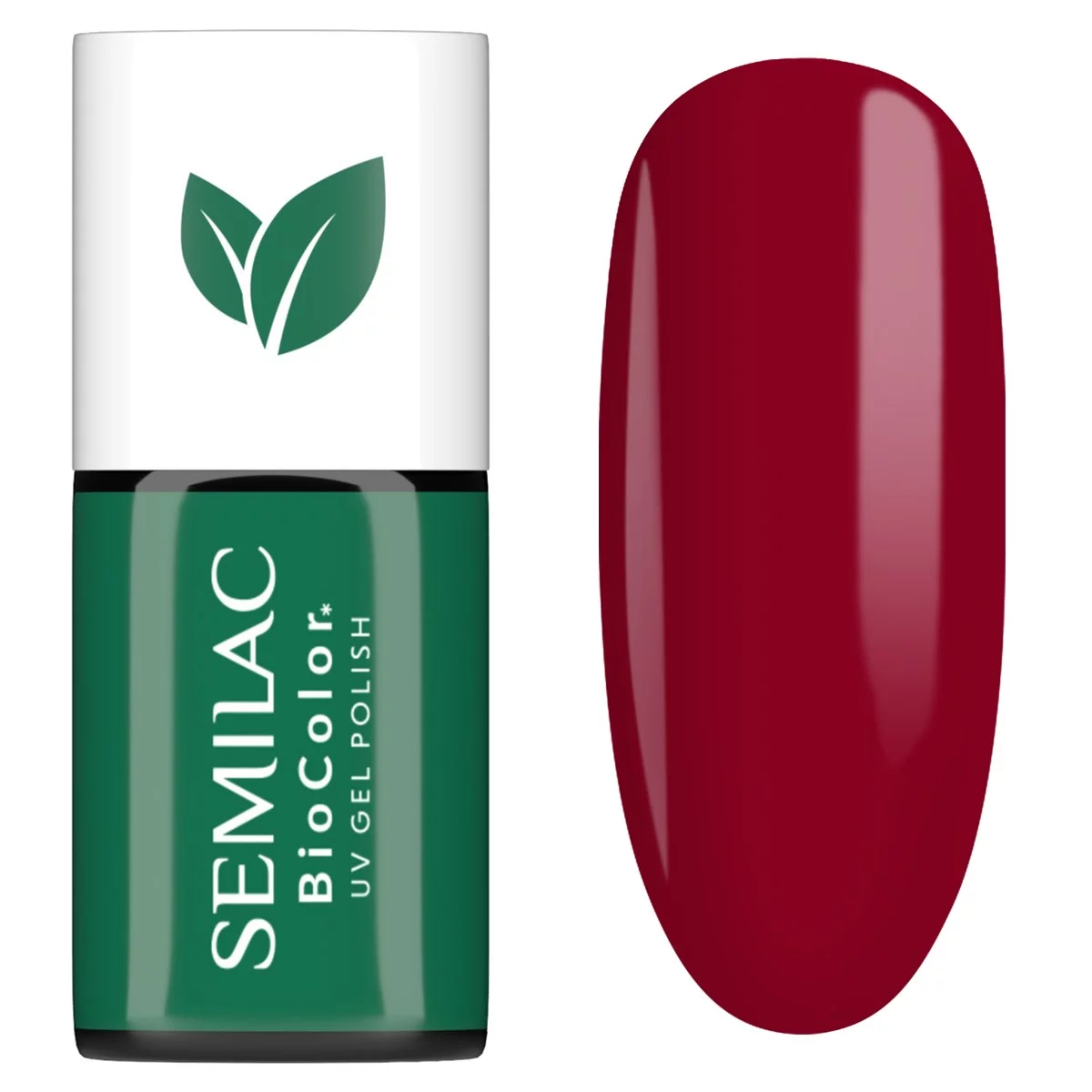 729 Semilac BioColor Lakier hybrydowy Dark Cherry 7 ml
