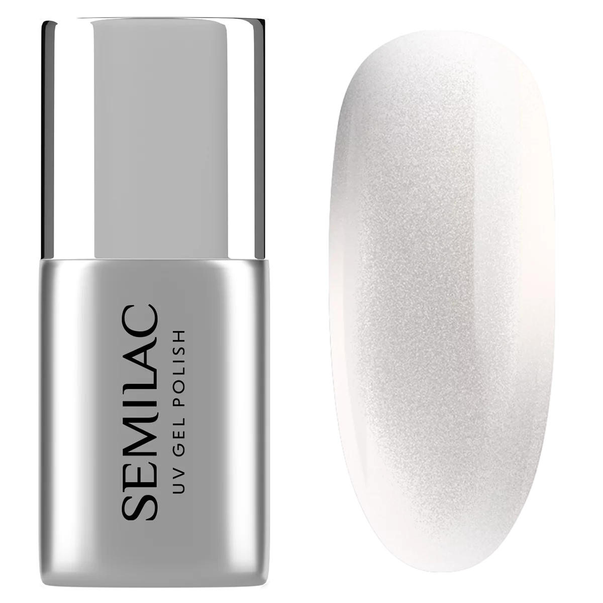 Semilac T35 Semilac Top No Wipe Silver Gloss Do Lakierów Hybrydowych