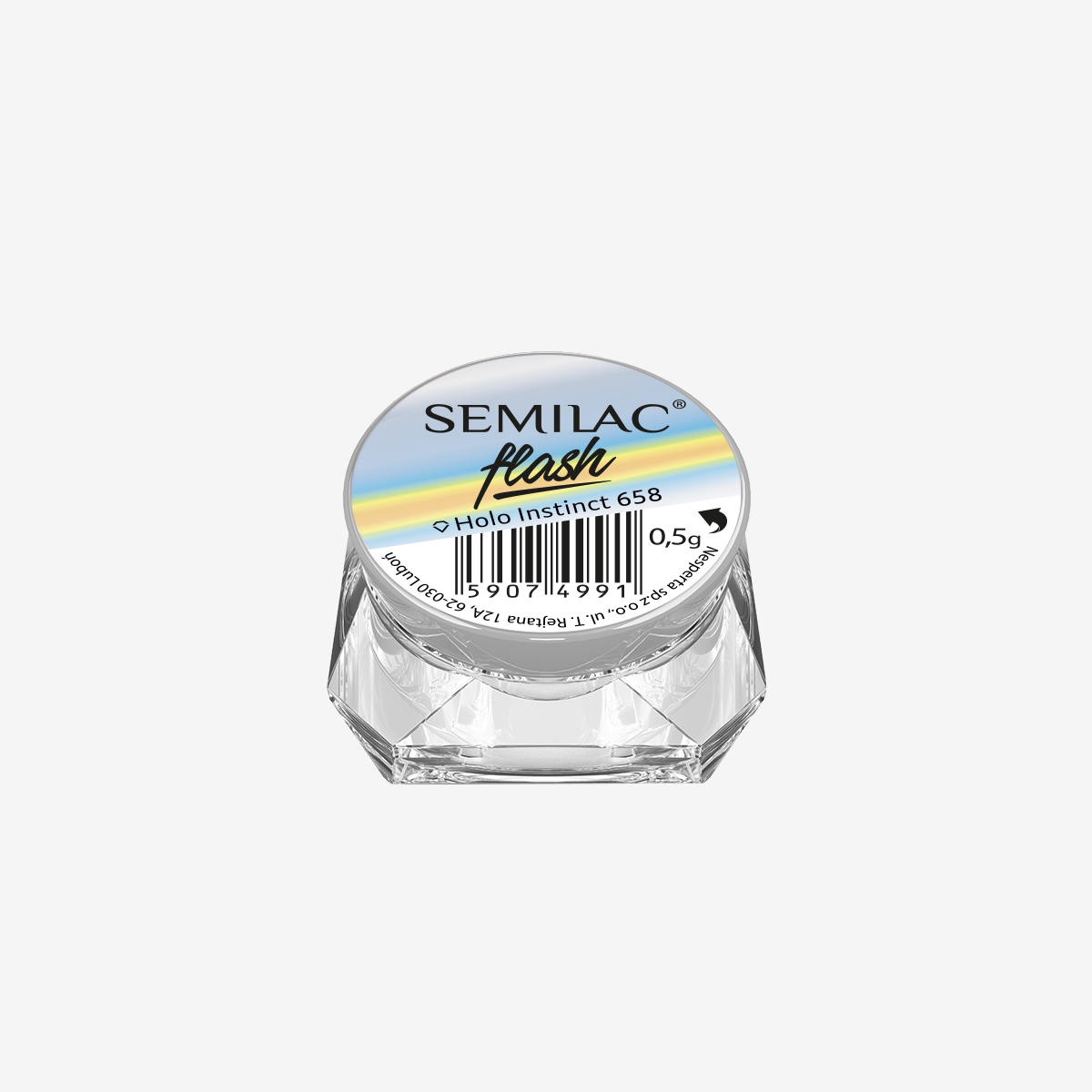 658 Pyłek Semilac Flash Holo Instinct