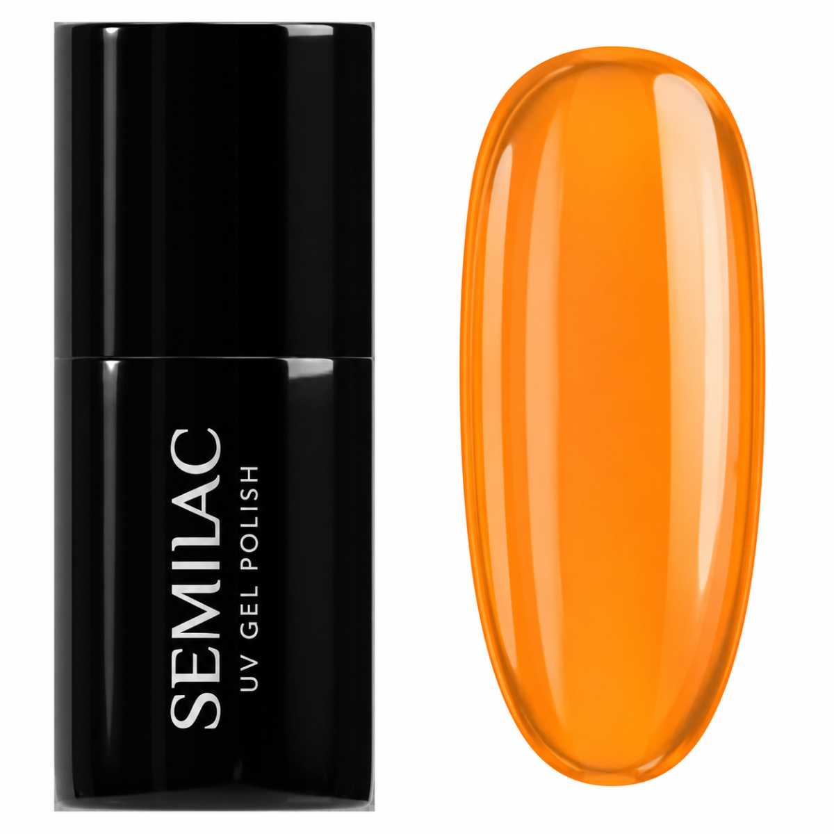 Semilac 976 Semilac Lakier Hybrydowy Jelly Papaya
