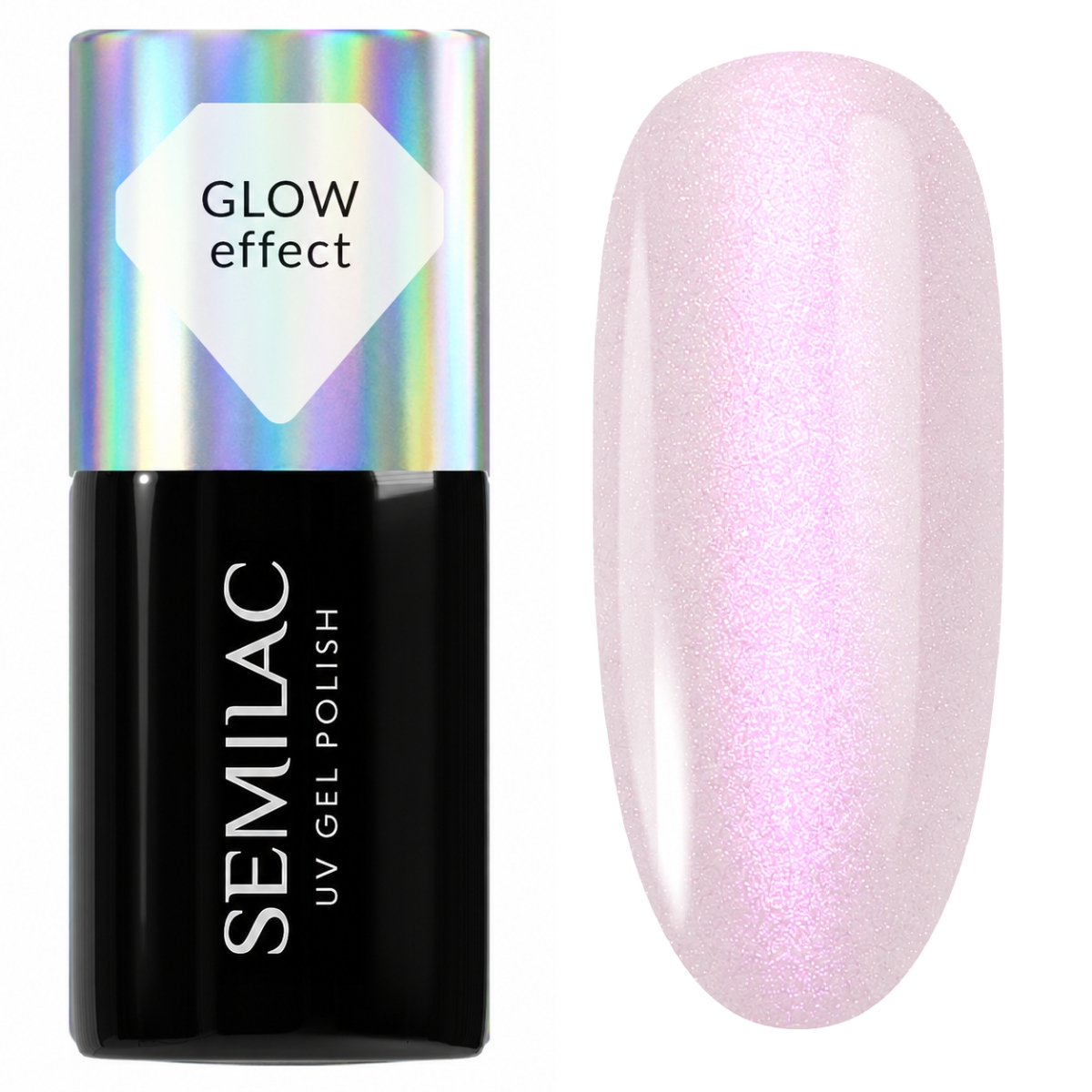 Semilac 987 Semilac Lakier Hybrydowy Cream Pink Glow