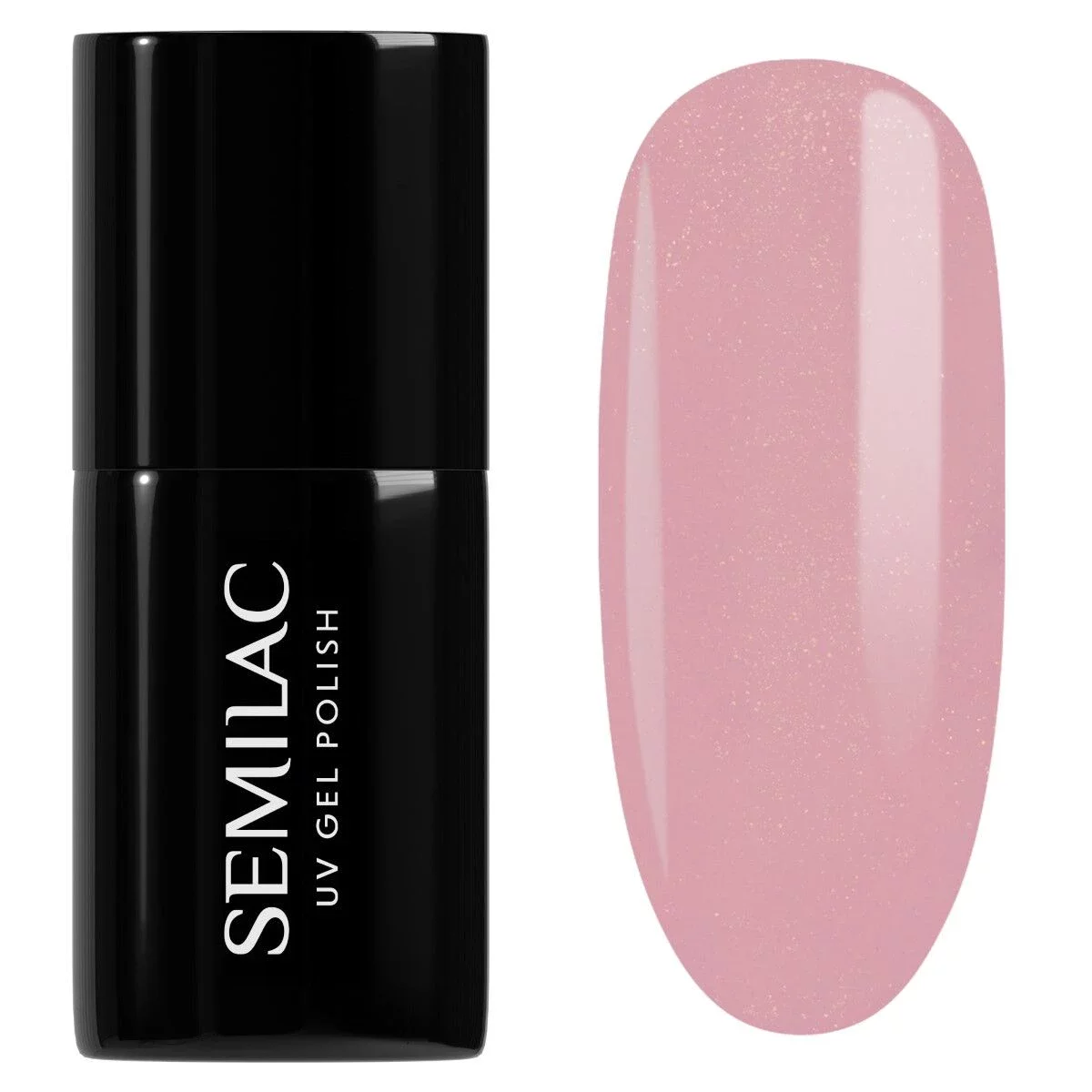 Semilac 376 Semilac Lakier hybrydowy Shimmer Stone Pink Diamond