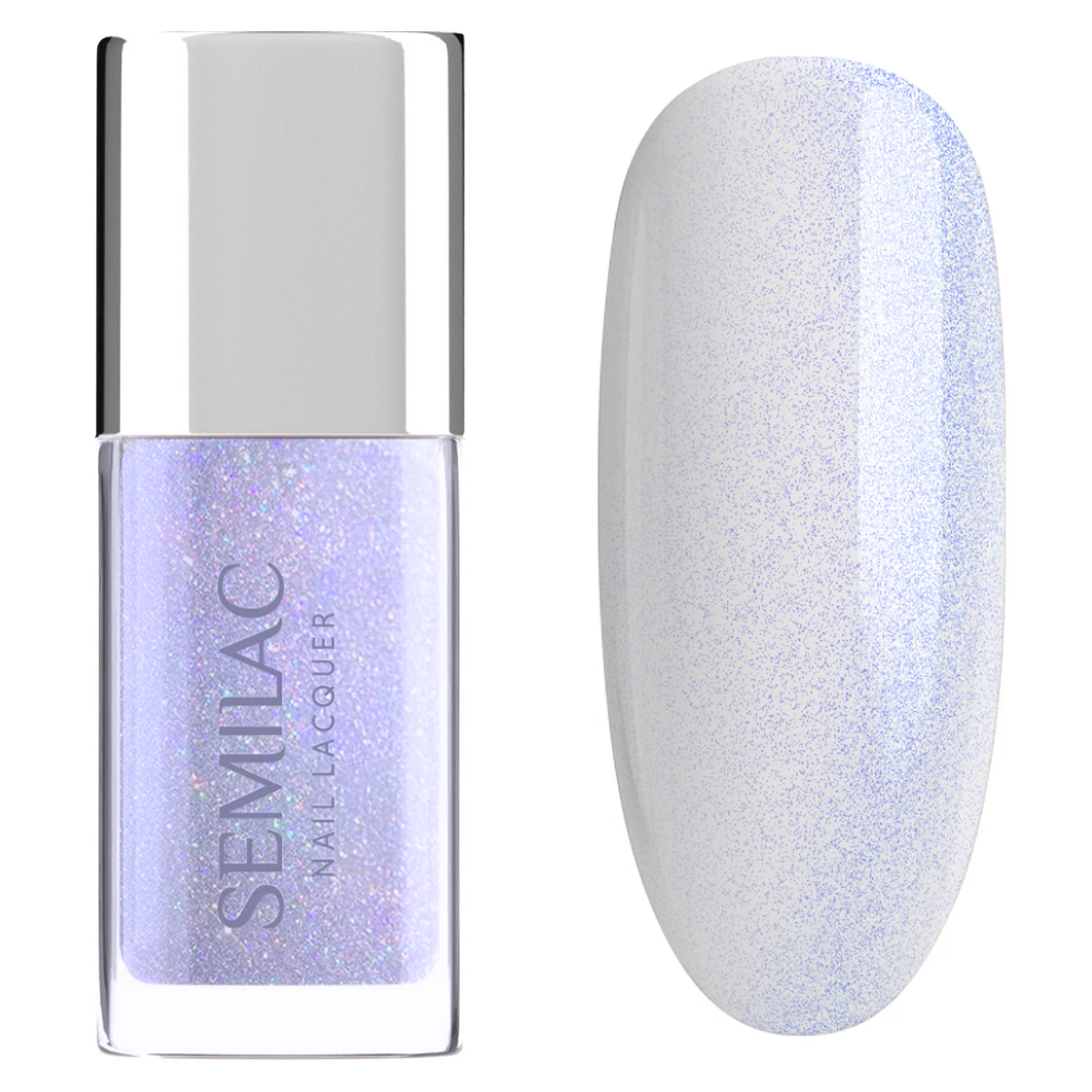 Semilac 117 Semilac Lakier Klasyczny Nail Lacquer Pink-a-Blue