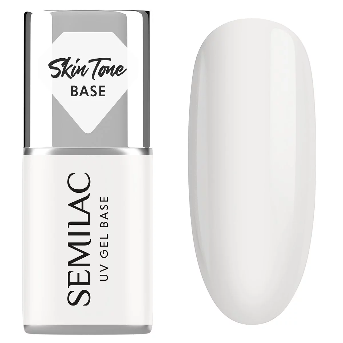 Semilac Baza do lakierów hybrydowych Skin Tone Cover Base Coconut Cream