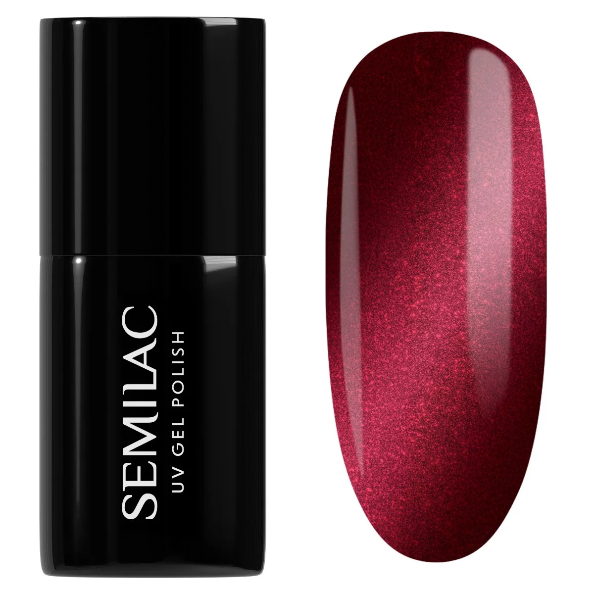 Semilac 467 Semilac lakier hybrydowy Red Candle Flash