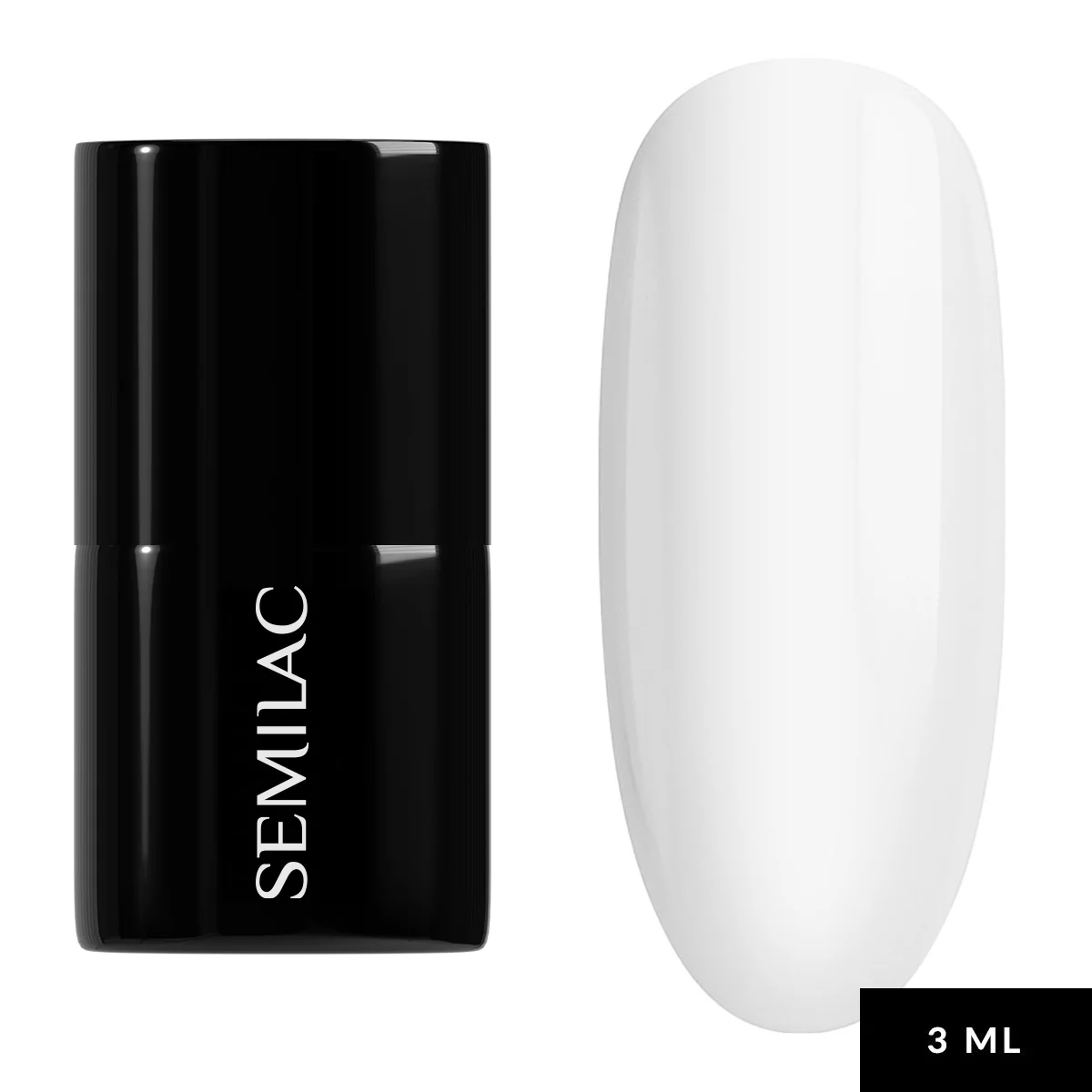Semilac 001 Semilac Lakier Hybrydowy Strong White