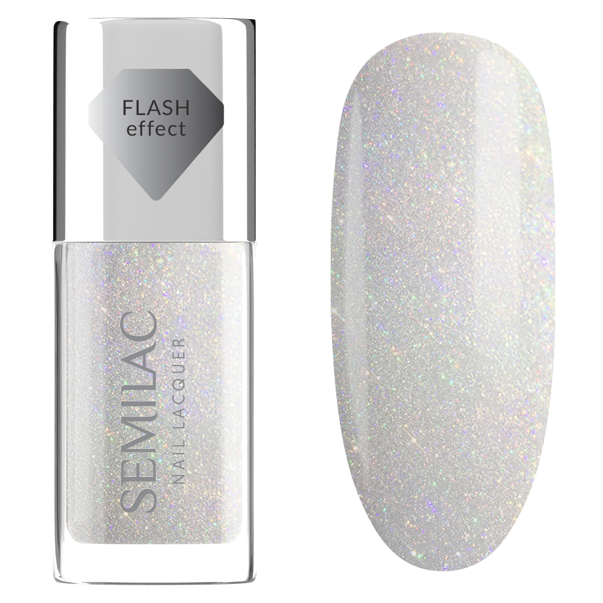 Semilac 116 Semilac Lakier Klasyczny Nail Lacquer Holo Flash