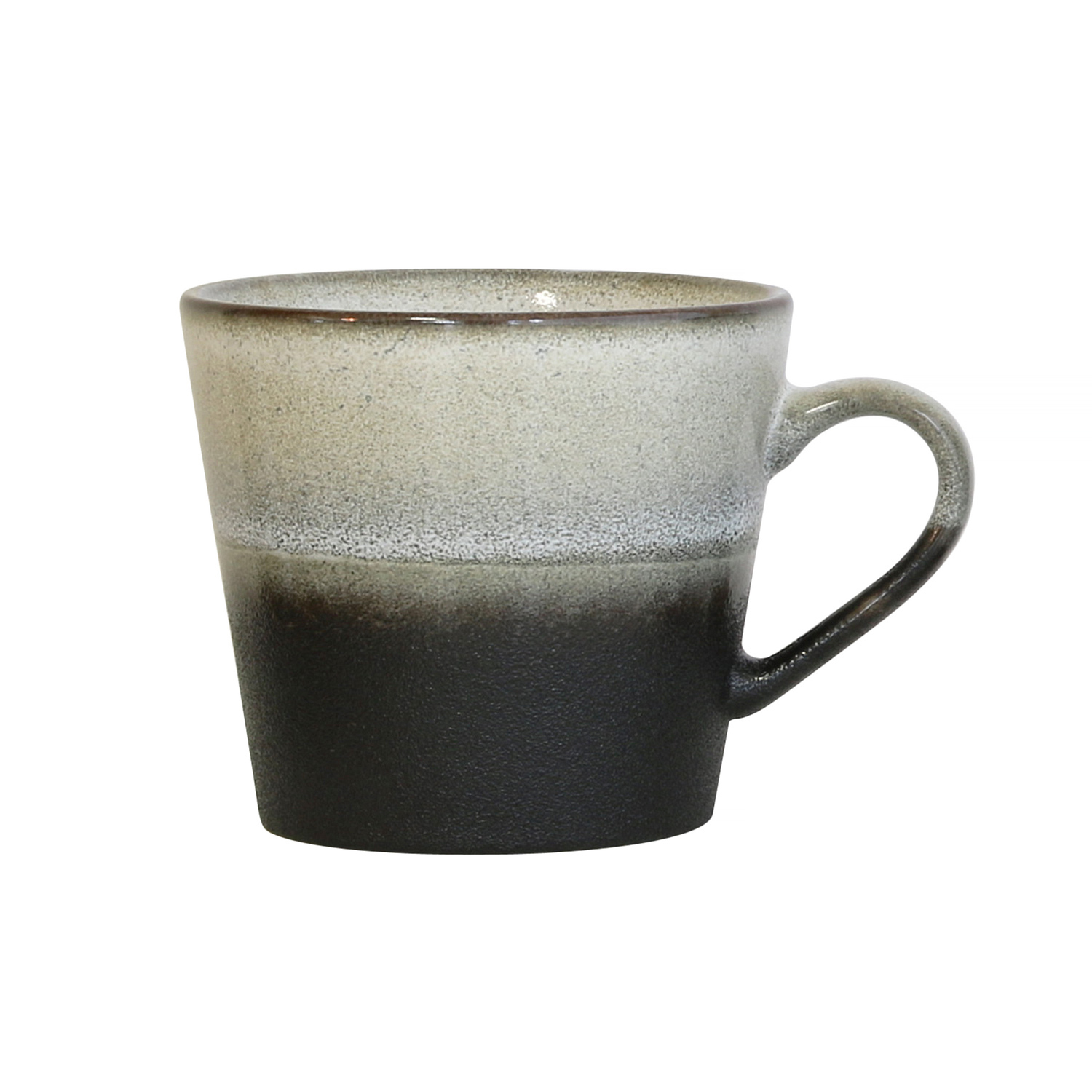 Zdjęcia - Kubek HKliving   ceramiczny Cappuccino 70s Rock 300ml ACE6052 