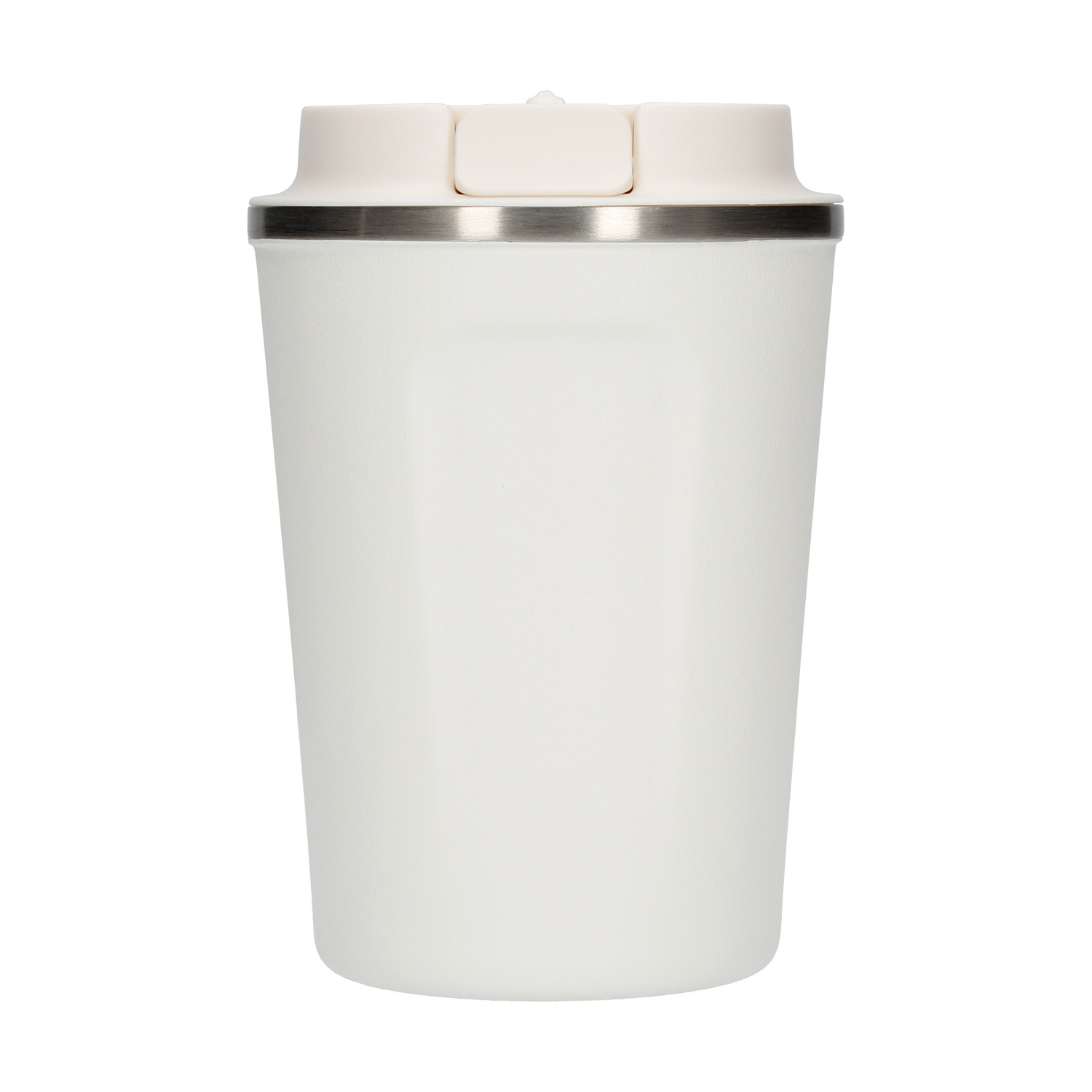 Zdjęcia - Kubek Asobu  Cafe Compact Biały -  termiczny 380 ml BF22 WHITE 