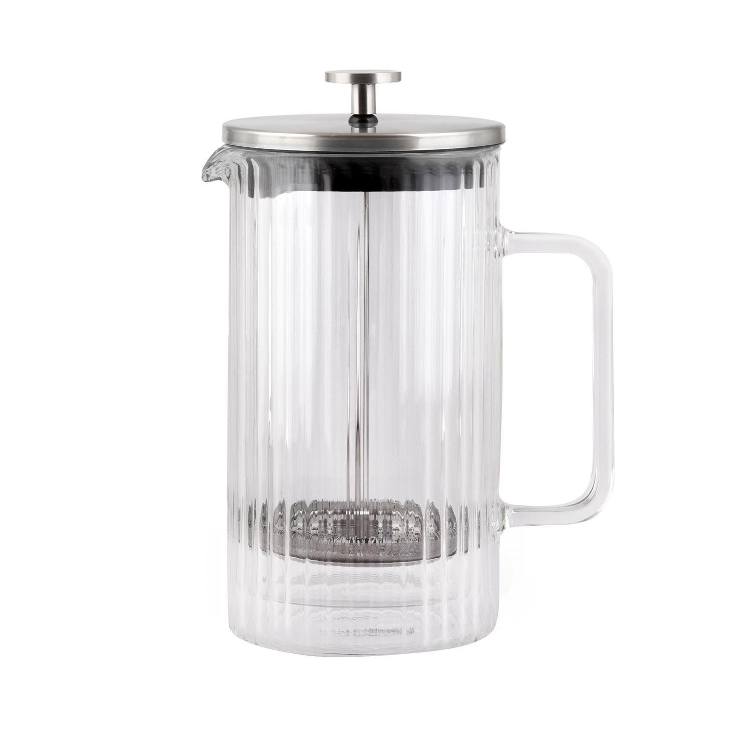 Фото - Чайний сервіз Vialli Design  Tulip French Press srebrny mat 1l 