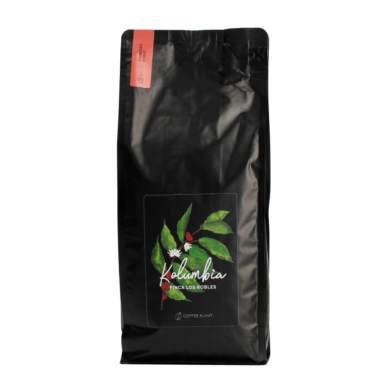 Zdjęcia - Kawa COFFEE PLANT - Kolumbia Finca Los Robles Espresso 1kg 0101017406