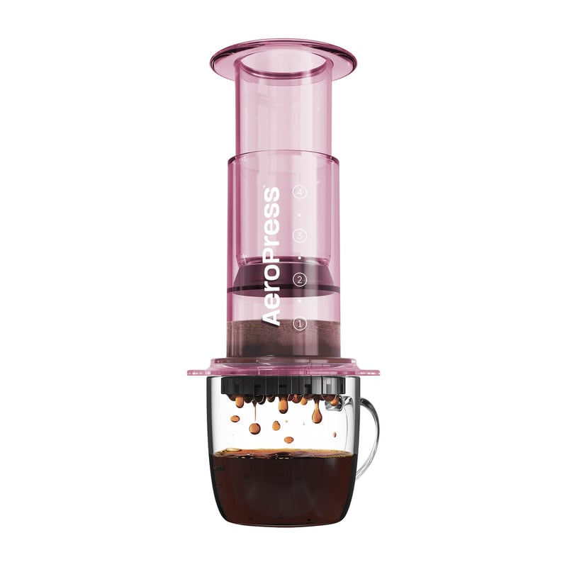 Фото - Чайний сервіз AeroPress Clear Pink - Zaparzacz do kawy różowy 90PK05