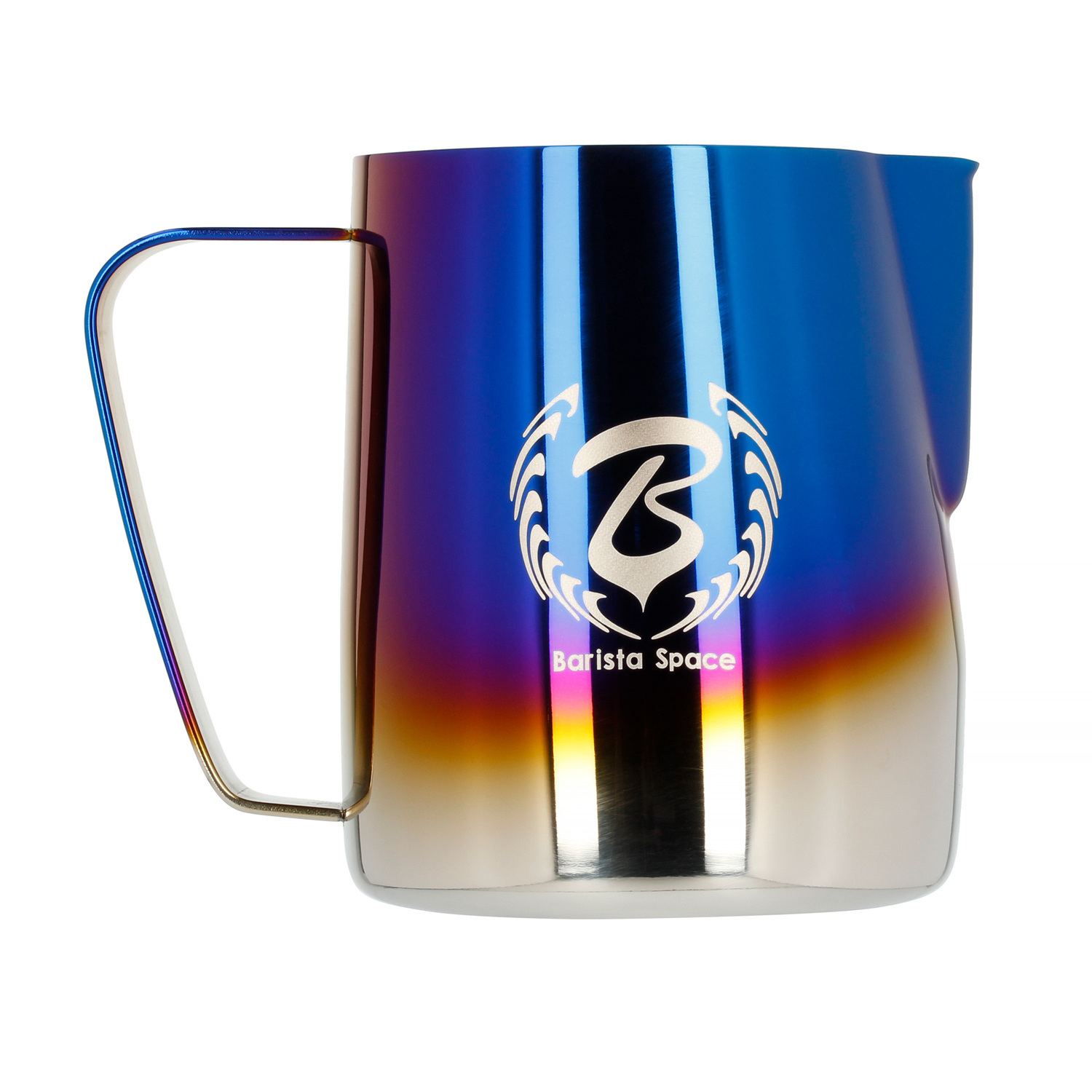 Фото - Аксесуар для кавомашин Barista Space Jug Titanium Half Blue 600ml BS-600HB 