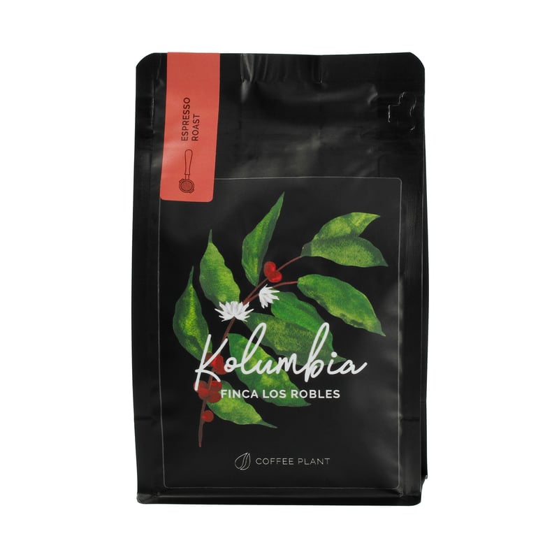 Фото - Кава COFFEE PLANT - Kolumbia Finca Los Robles Espresso 250g 0101017405
