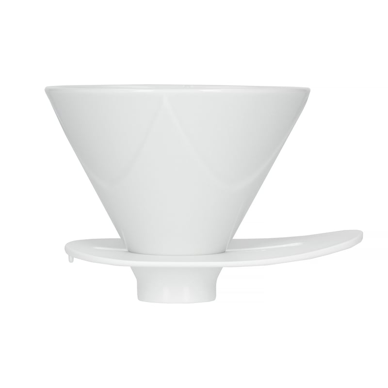 Zdjęcia - Serwis do herbaty HARIO  V60 MUGEN - Ceramiczny Dripper - Biały VDMU-02-CW 