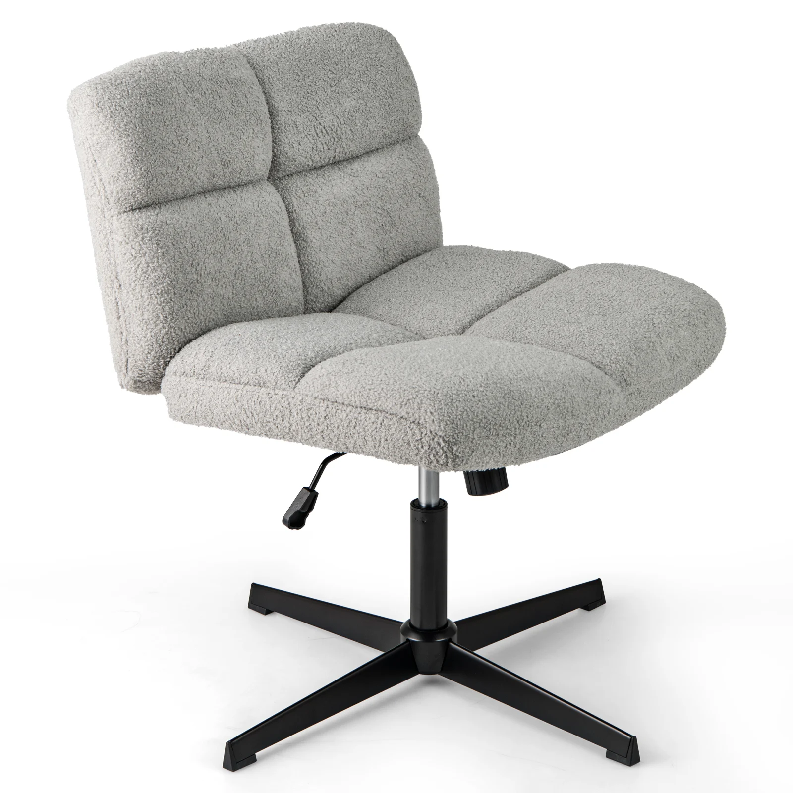 Costway Krzesło Biurowe Bez Podłokietników