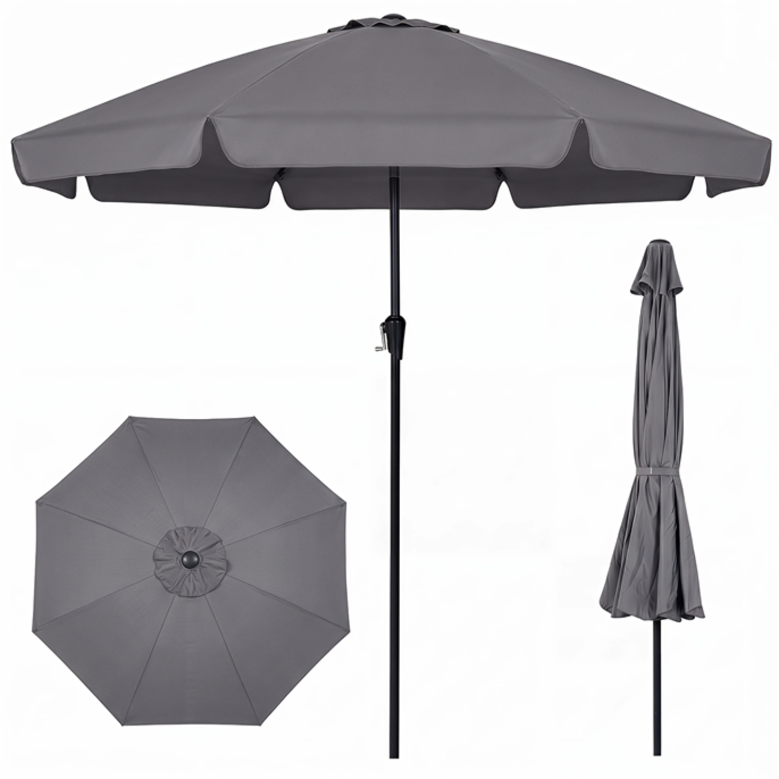 Parasol ogrodowy z regulacją kąta nachylenia