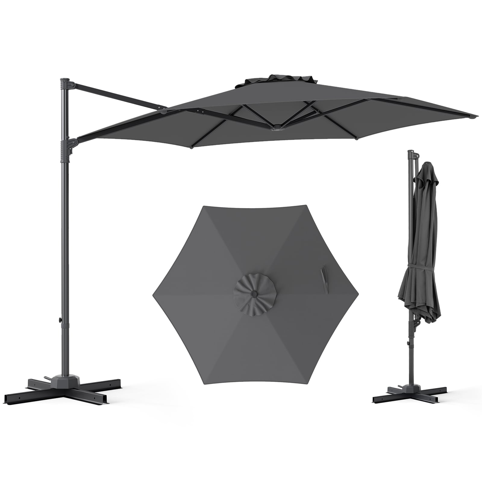 Parasol ogrodowy z wysięgnikiem