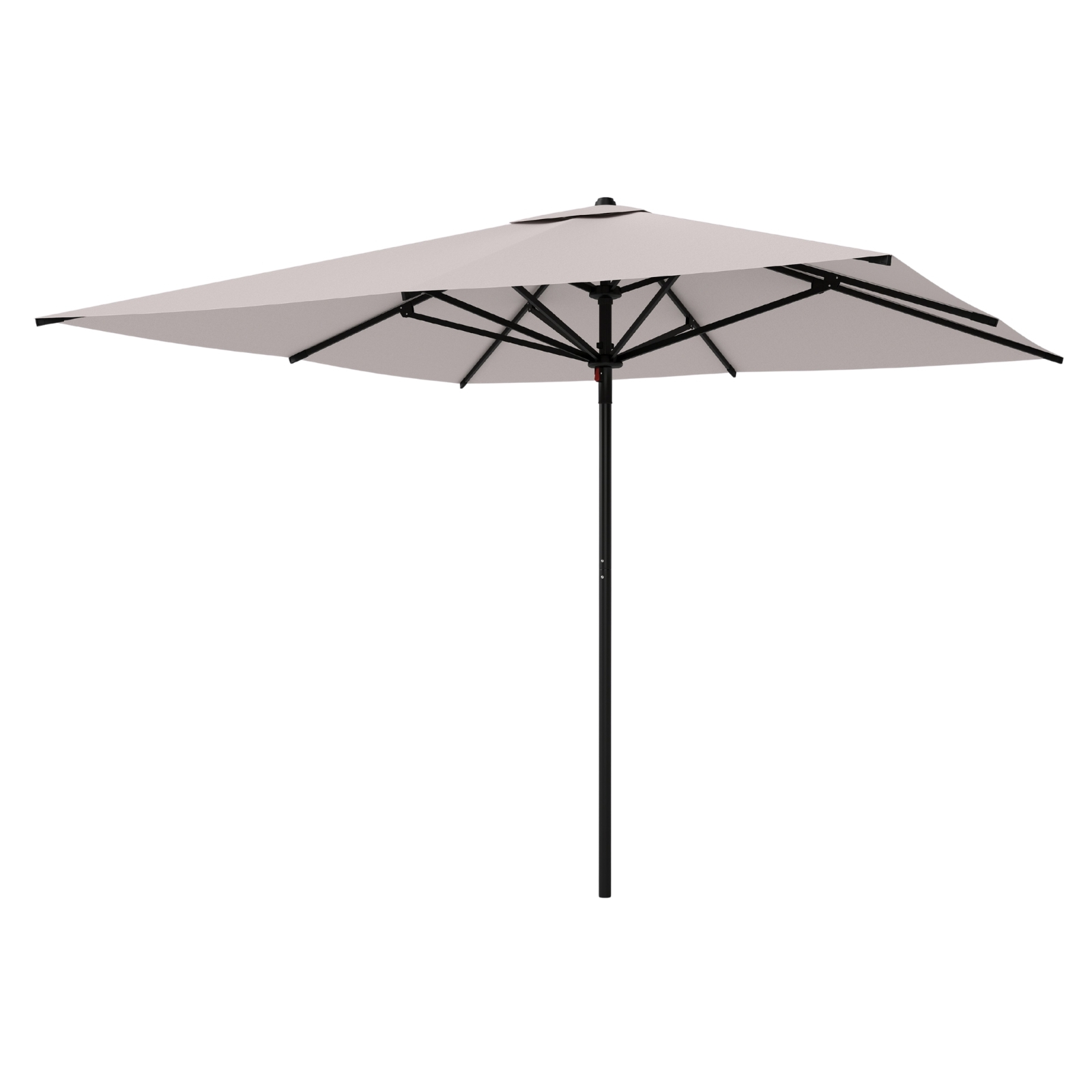 Kwadratowy parasol ogrodowy z pokrowcem ochronnym