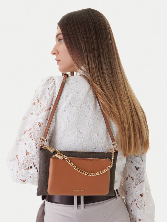 MICHAEL Michael Kors Torebka 32F5GJ6C8B Brązowy