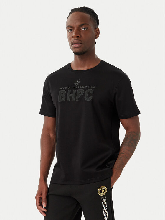Beverly Hills Polo Club T-Shirt M1621 Czarny Regular Fit