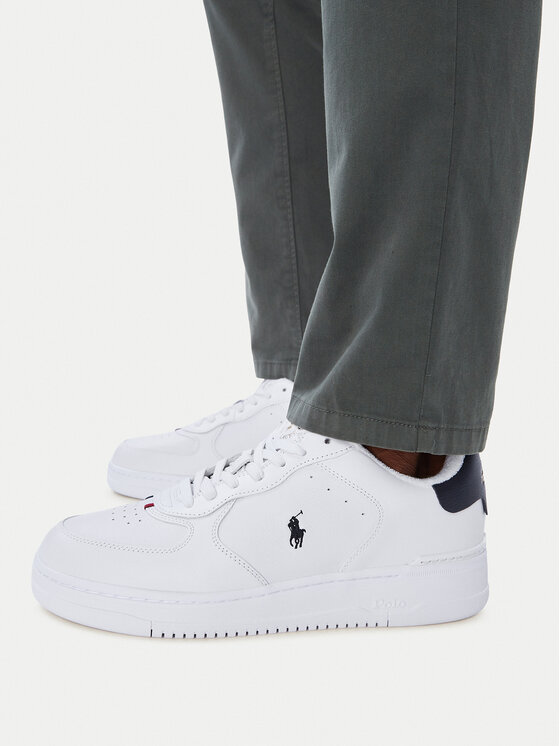 Polo Ralph Lauren Sneakersy Masters Ct Rib 809P01636001 Biały