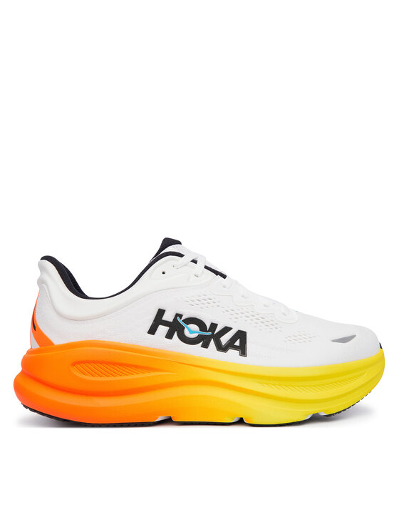 Hoka Buty do biegania BONDI 9 WIDE 1162013 Biały