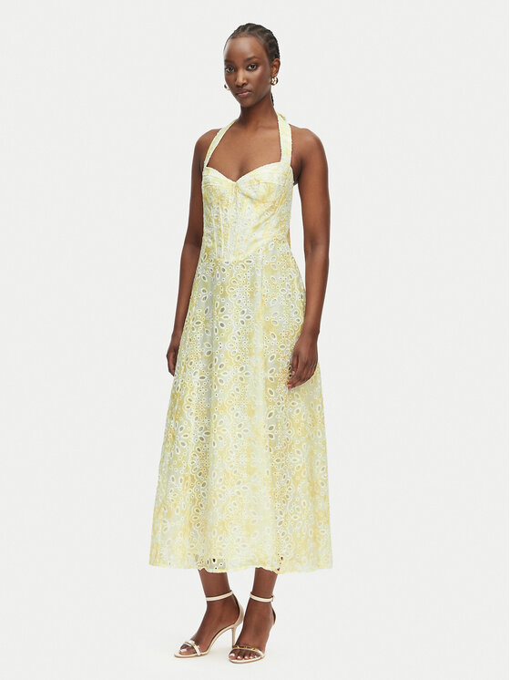 Bardot Sukienka letnia Pollie 60344DB Żółty Regular Fit