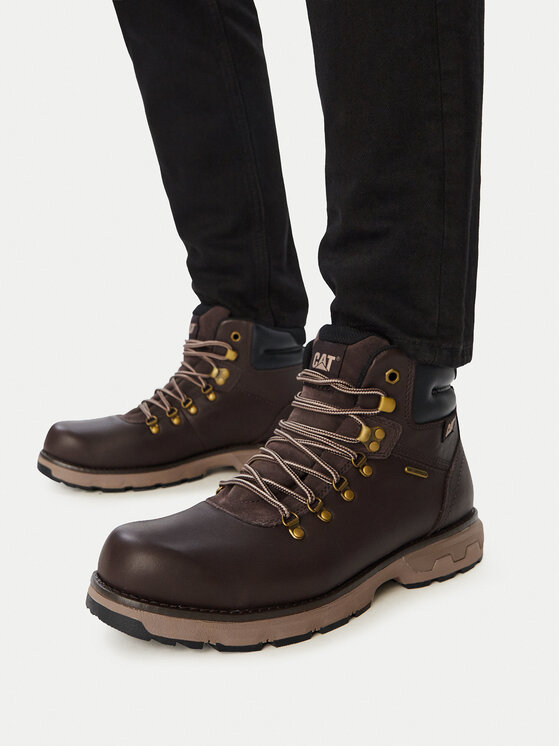 CAT Footwear Trapery Pursue HIker Wp P726852 Brązowy ciemny