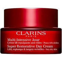 Clarins Super Restorative - Krem Na Dzień Do Skóry Bardzo Suchej - Multi Intensif Jour Pts - Dla Kobiet