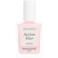 Manucurist Active Blur - Odżywczy Lakier Do Paznokci Z Matowym Różowym Efektem Rozmycia - Active Blur - Dla Kobiet