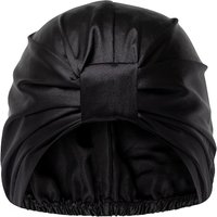 Glov Anti-Frizz Satin Hair Bonnet Black - Satynowy czepek do włosów