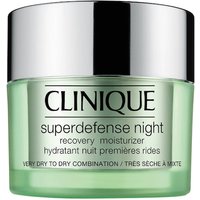 Clinique Superdefense Night Recovery Moisturizer - Krem Na Noc - Suchá Až Smíšená Pleť - - Dla Kobiet