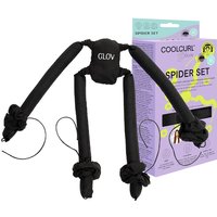 Glov Coolcurl Lokówka 4-wałkowa Do Fal I Loków Bez Użycia Ciepła, Z Pianką Memory - glov Spa glov Coolcurl Spider Box Black - Dla Kobiet