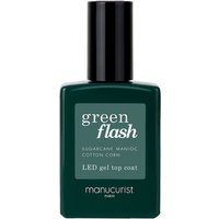 Manucurist Vernis Green Flash - Lakier półpermanentny Top coat