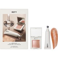 Refy Shimmer Duo Set Solstice - Zestaw rozświetlacza i błyszczyka do ust