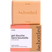 Unbottled Gel Douche Sans Bouteille Abricot & Karité – Kostka myjąca do ciała