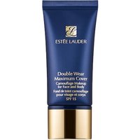 Estée Lauder Double Wear Maximum Cover - Podkład Kryjący Do Twarzy I Ciała Spf 15 - 1c1 Cool Bone - Dla Kobiet