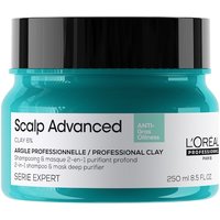 L'oréal Professionnel Scalp Advanced maska oczyszczająca z glinką 2w1