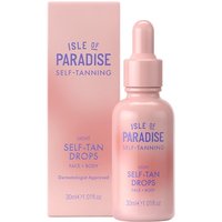 Isle of Paradise Self Tanning Drops - Krople Samoopalające - Self Tanning Drops 2.0 Light - Dla Kobiet