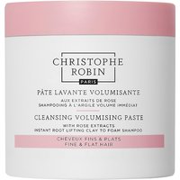 Christophe Robin Pasta Myjąca Zwiększająca Objętość Z Wyciągami Z Róży - Cleansing Volume Paste Clay And Rose - Dla Kobiet