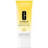 Clinique Uv Solutions Brightening + Tinted Sunscreen Spf 50 - Kremy Z Filtrem Do Twarzy - Uv Solutions Brightening Sunscreen - Dla Kobiet