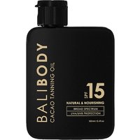 Bali Body Cacao Tanning Oil SPF 15 - Olejek do opalania z filtrem SPF