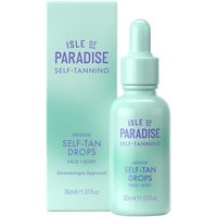 Isle of Paradise Self Tanning Drops - Krople Samoopalające - Self Tanning Drops 2.0 Medium - Dla Kobiet