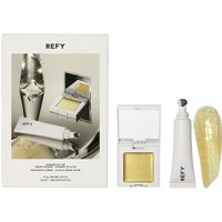 Refy Shimmer Duo Set Gaia - Zestaw rozświetlacza i błyszczyka do ust
