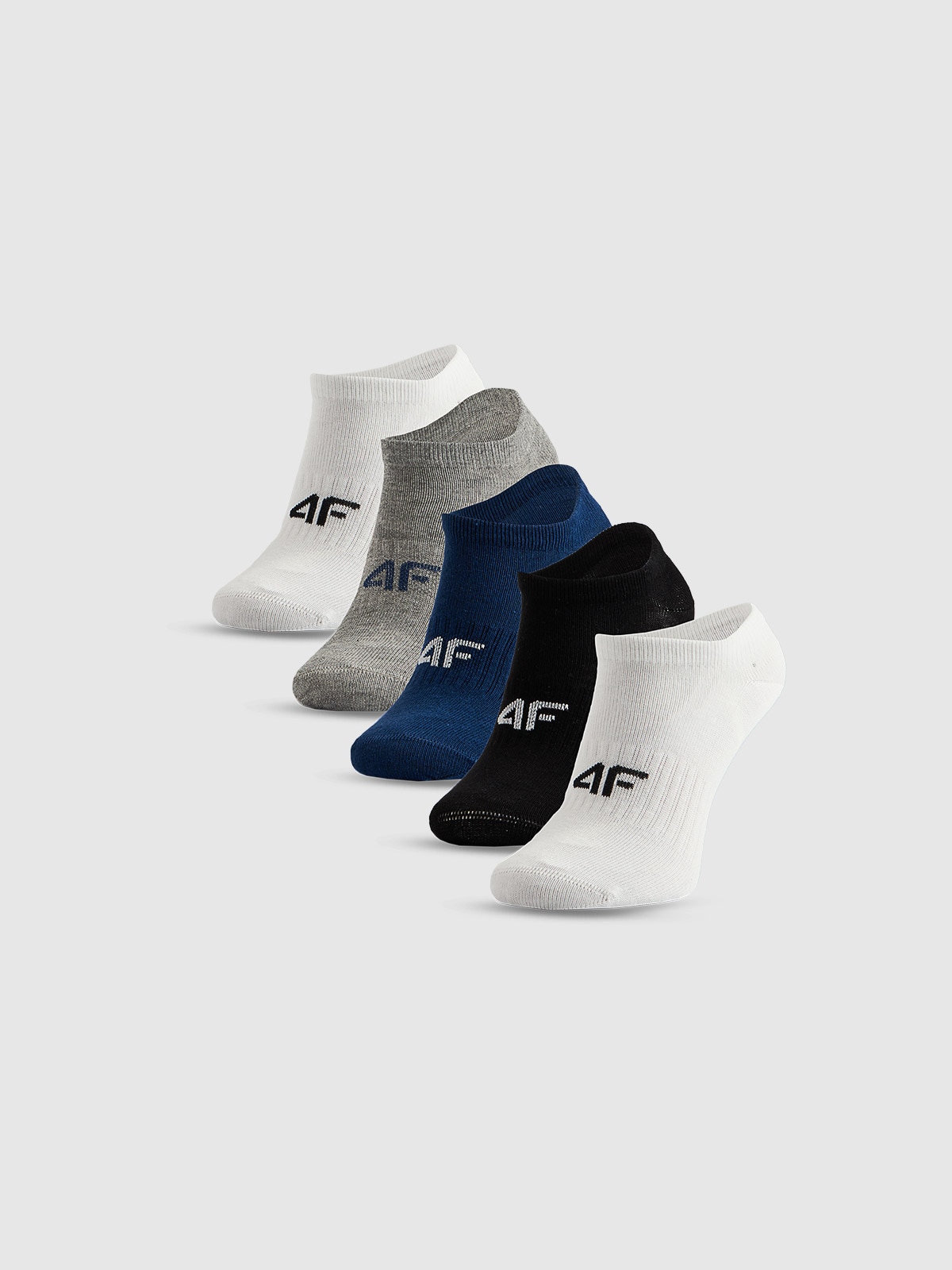 4F Skarpetki krótkie (5-pack) chłopięce - multikolor 32-34